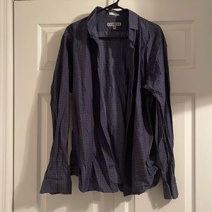 Express fitted button down shirt